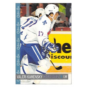 Řadové karty - Kamensky Valeri - 1992-93 O-Pee-Chee No.266