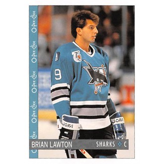Řadové karty - Lawton Brian - 1992-93 O-Pee-Chee No.276