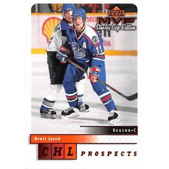 Řadové karty - Lysak Brett - 1999-00 MVP Stanley Cup No.204