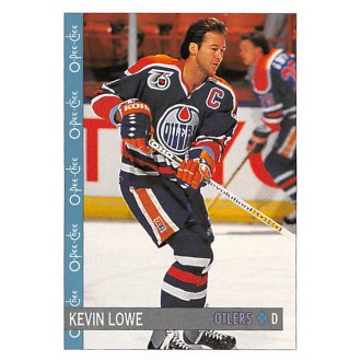 Řadové karty - Lowe Kevin - 1992-93 O-Pee-Chee No.302