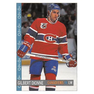Řadové karty - Dionne Gilbert - 1992-93 O-Pee-Chee No.307
