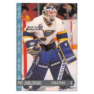 Řadové karty - Jablonski Pat - 1992-93 O-Pee-Chee No.311