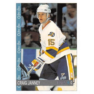 Řadové karty - Janney Craig - 1992-93 O-Pee-Chee No.325