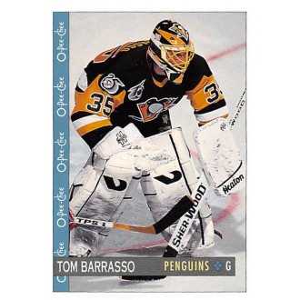 Řadové karty - Barrasso Tom - 1992-93 O-Pee-Chee No.340