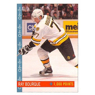 Řadové karty - Bourque Ray - 1992-93 O-Pee-Chee No.348