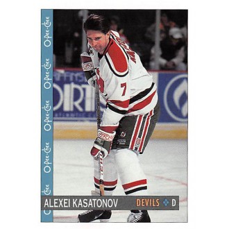 Řadové karty - Kasatonov Alexei - 1992-93 O-Pee-Chee No.353