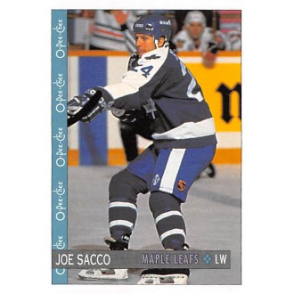 Řadové karty - Sacco Joe - 1992-93 O-Pee-Chee No.355