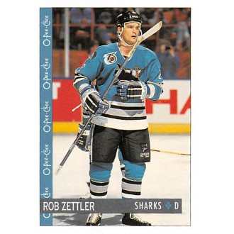 Řadové karty - Zettler Rob - 1992-93 O-Pee-Chee No.366
