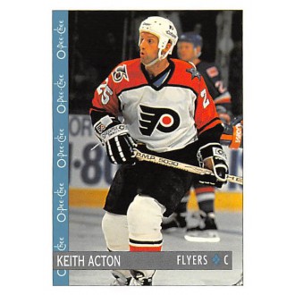 Řadové karty - Acton Keith - 1992-93 O-Pee-Chee No.368