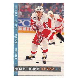Řadové karty - Lidstrom Nicklas - 1992-93 O-Pee-Chee No.369