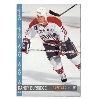 Řadové karty - Burridge Randy - 1992-93 O-Pee-Chee No.370