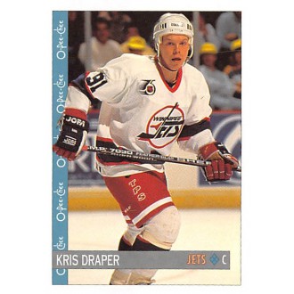 Řadové karty - Draper Kris - 1992-93 O-Pee-Chee No.374