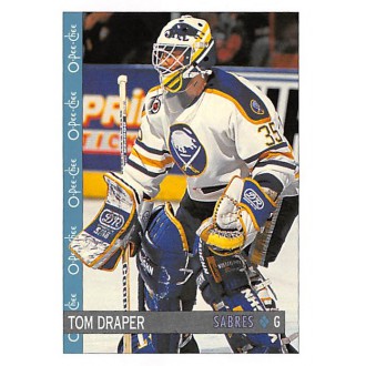 Řadové karty - Draper Tom - 1992-93 O-Pee-Chee No.376