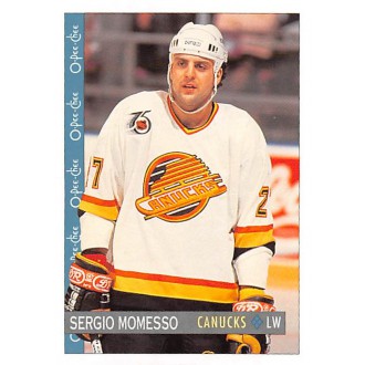 Řadové karty - Momesso Sergio - 1992-93 O-Pee-Chee No.377