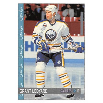 Řadové karty - Ledyard Grant - 1992-93 O-Pee-Chee No.393