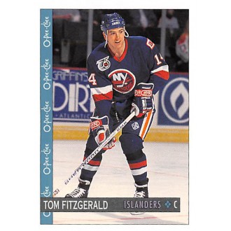 Řadové karty - Fitzgerald Tom - 1992-93 O-Pee-Chee No.394