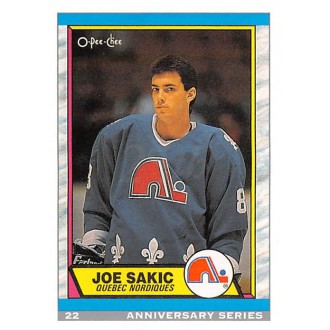 Insertní karty - Sakic Joe - 1992-93 O-Pee-Chee 25th Anniversary No.22