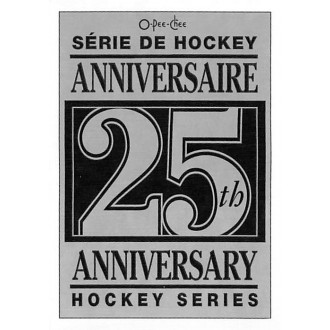 Insertní karty - 25th Anniversary Checklist - 1992-93 O-Pee-Chee 25th Anniversary NNO