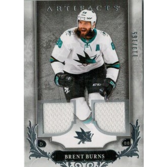 Jersey karty - Burns Brent - 2018-19 Artifacts Materials Silver No.72