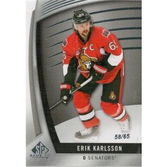 Řadové karty - Karlsson Erik - 2017-18 SP Game Used No.25