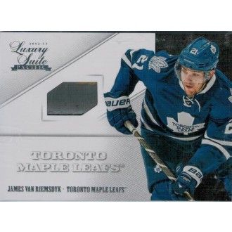 Exkluzivní karty - Van Riemsdyk James - 2012-13 Luxury Suite No.18