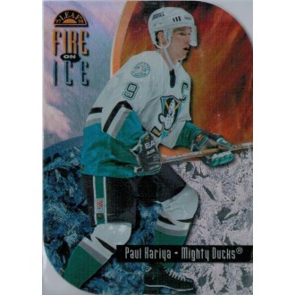 Insertní karty - Kariya Paul - 1997-98 Leaf Fire On Ice No.16