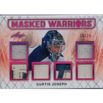 Jersey karty - Joseph Curtis - 2017-18 Leaf Masked Warriors Memorabilia Magenta No.MW-04