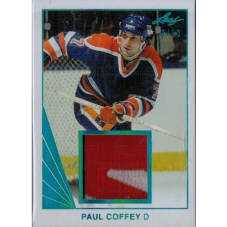 Jersey karty - Coffey Paul - 2017-18 Leaf 1990 Memorabilia Blue No.BM-28