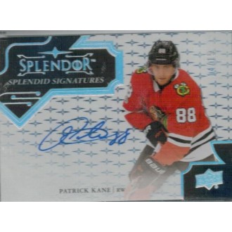 Podepsané karty - Kane Patrick - 2017-18 Splendor Splendid Signatures Blue No.SA-PK