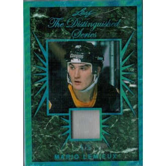 Jersey karty - Lemieux Mario - 2017-18 Leaf The Distinguished Series Memorabilia Blue No.DSM-10