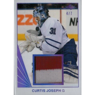 Jersey karty - Joseph Curtis - 2017-18 Leaf 1990 Memorabilia Purple No.BM-09