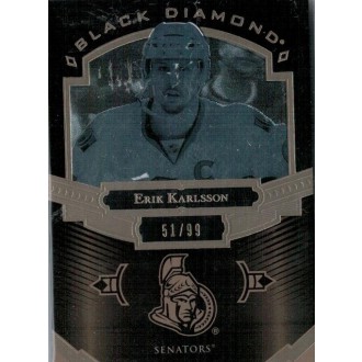 Paralelní karty - Karlsson Erik - 2016-17 Black Diamond Pure Black No.BDB-EK