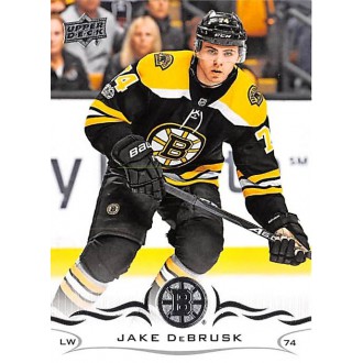 Řadové karty - DeBrusk Jake - 2018-19 Upper Deck No.15