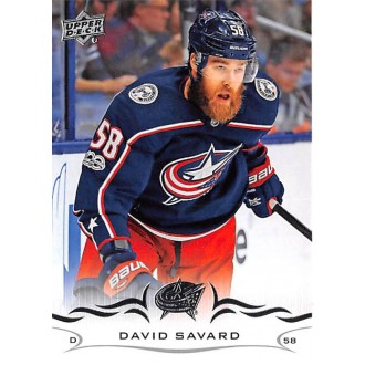 Řadové karty - Savard David - 2018-19 Upper Deck No.55