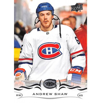 Řadové karty - Shaw Andrew - 2018-19 Upper Deck No.97