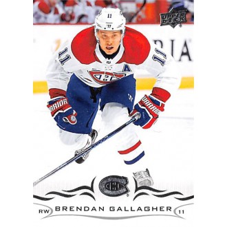 Řadové karty - Gallagher Brendan - 2018-19 Upper Deck No.100