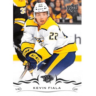Řadové karty - Fiala Kevin - 2018-19 Upper Deck No.105