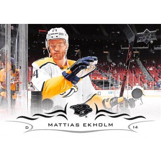 Řadové karty - Ekholm Mattias - 2018-19 Upper Deck No.106