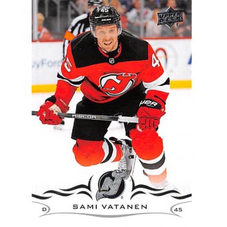 Řadové karty - Vatanen Sami - 2018-19 Upper Deck No.109