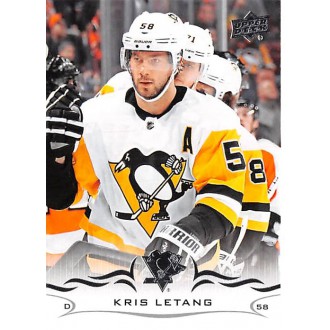 Řadové karty - Letang Kris - 2018-19 Upper Deck No.144