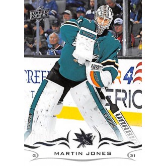 Řadové karty - Jones Martin - 2018-19 Upper Deck No.151