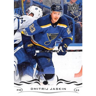 Řadové karty - Jaškin Dmitrij - 2018-19 Upper Deck No.158