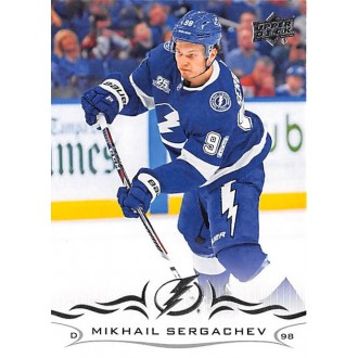 Řadové karty - Sergachev Mikhail - 2018-19 Upper Deck No.164
