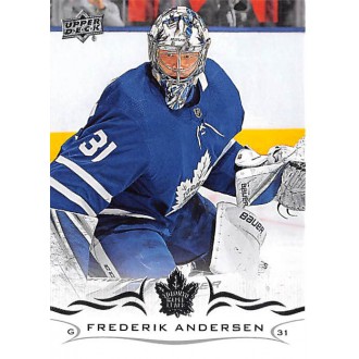 Řadové karty - Andersen Frederik - 2018-19 Upper Deck No.167