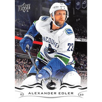 Řadové karty - Edler Alexander - 2018-19 Upper Deck No.173