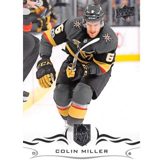 Řadové karty - Miller Colin - 2018-19 Upper Deck No.182