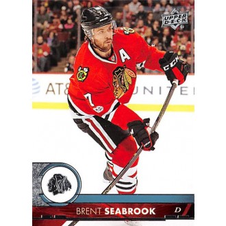 Řadové karty - Seabrook Brent - 2017-18 Upper Deck No.39