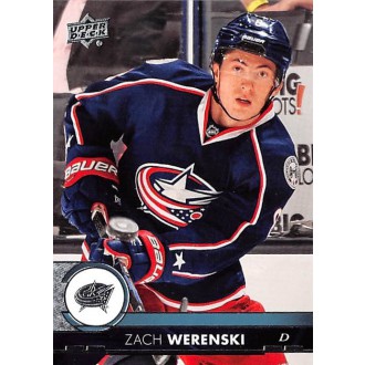 Řadové karty - Werenski Zach - 2017-18 Upper Deck No.56
