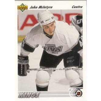 Řadové karty - McIntyre John - 1991-92 Upper Deck French No.218