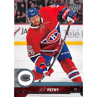 Řadové karty - Petry Jeff - 2017-18 Upper Deck No.103